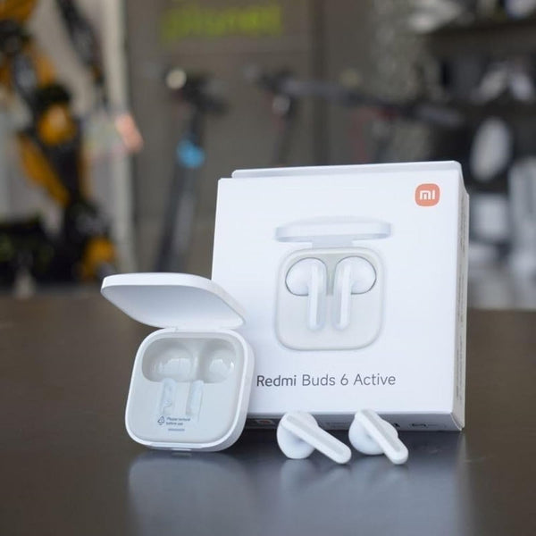 XIAOMI Redmi Buds 6 Active Wireles Earbuds (Global Version) WHITE, Bluetooth 5.4 in-Ear Headphones, 30H Long Battery Life,Noise Cancellation for Calls, 5 Tuning Modes, IPX4 Waterproof - (White)