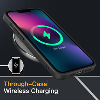 JETech Matte Case for iPhone 13, Black