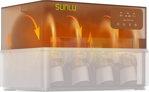 SUNLU AMS Filament Dryer Heater 4-Spool Smart Humidity Control Heats to 70ÃÂ°C in 20min Ã¢ÂÂ 4-Spool