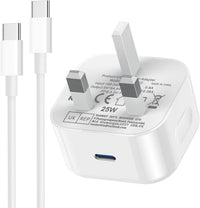 Samsung USB C Charger Plug and Cable 1M, Samsung Fast Charging USBC Plug with Type C Lead for Galaxy S26 S25 S24 S23 S22 S21 S20 A56 A55 A54 A53 A52S A16 A15 A14 A36 A35 A34 A33 A32 A26 A25 A70 A71