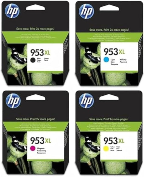 HP 953XL Original Black, Cyan