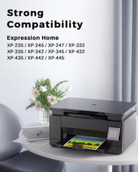 5 Pack 29XL Ink Cartridges Compatible for Epson 29 XL for Expression Home XP-352 XP-342 XP-335 XP-445 XP-442 XP-455 XP-235 XP-452 Printer