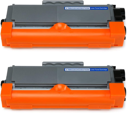 Aoioi TN2320 Compatible Toner Cartridge Replacemefor Brother TN 2320 Replacement for Brother HL-L2340DW HL-L2300D HL-L2360DN MFC-L2700DW DCP-L2500D DCP-L2520DW HL-L2365DW MFC-L2740DW, 2 Black