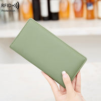 Women's Ultra Slim Leather RFID Blocking Card Holder Bifold Wallet Ã¢ÂÂ Slim