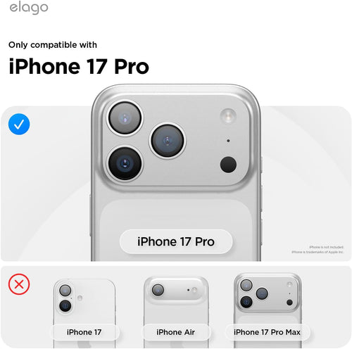 elago Magnetic Silicone Case Compatible with iPhone 17 Pro Case 6.3â - Compatible with MagSafe, Premium Liquid Silicone Material, Protective Cover, Shockproof, Slim Phone (Cobalt Blue)
