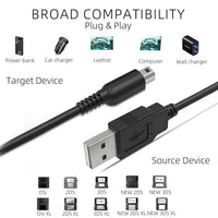 Nintendo DSi/DSi XL / 3DS / 3DS XL USB Power Charging/Charger Cable