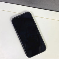 Cutecasee Lips Kiss Print Soft Silicone Phone Case for iPhone Compatible with iPhone 14 Pro Max, Black