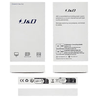 J&D [2-Pack] 6 Pin Female to Dual 6 Pin Male PCI Express (PCIe) Graphic Video Card Power Splitter Cable, 20cm