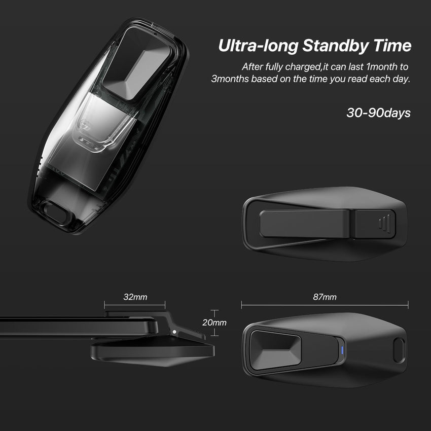 YAWFIER Remote Control Page Turner for Kindle Paperwhite Oasis Kobo eReaders Accessories,Page Turner Clicker for Kindle Android iOS Phones Tablet Reading Novels Comics Taking Photos