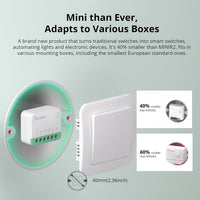 SONOFF Matter Smart Switchï¼Wifi Mini DIY Moduleï¼works with Alexa/Google Homeï¼Neutral Required