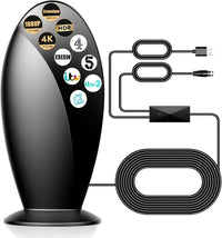 Amplified Digital TV Antenna for Local 4K Channels