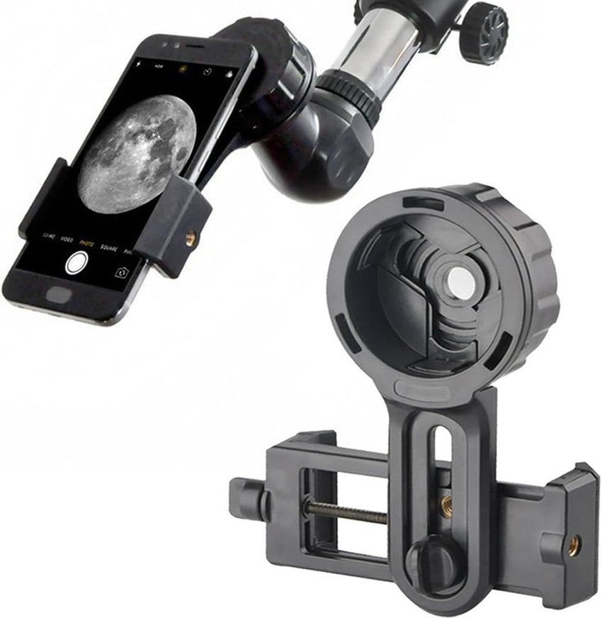Gosky Telescope Phone Photo Adapter Universal Quick Aligned Cell Phone Digiscoping Adaptor Mount - Compatible with Binoculars Monocular Spotting Scope, Fit Almost All Brands of Smartphones