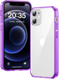 Case for iPhone 12 Mini, Crystal Clear, Slim Fit, Clear