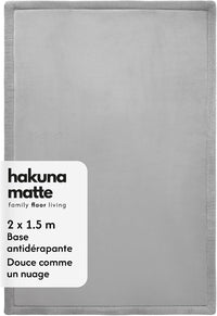 Premium Large Coral Velvet Baby Play Mat 200x150x2.5cm, Grey High-Density Memory Foam Area Rug Stylish Playmat for Floor with Non-Slip Backing for Crawling, Soft Play & Tummy Time - Easy Care Rug