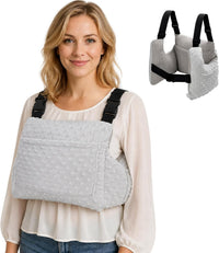 Mastectomy Pillow Post Surgery Recovery Supplies â Breast Surgery Support â Gray