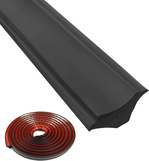 5m Moulding Trim Self Adhesive Flexible Skirting Board Wall Corner Edging Strip Caulk Laminate Beading Edging Strip for Cabinet Countertop Ceiling Floor Corner Decoration (38*26mm, Creamy White)