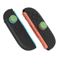 PlayVital Thumb Grips for Nintendo Switch 2, 4-Pack Silicone Joystick Caps for Joycon 2, Cute Accessories Comfort Thumbstick Grip Covers - Matcha Green