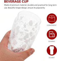 Colour-Changing Glass Travel Mug Temperature Sensitive Reusable â 5.3in