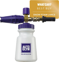 Autoglym Polar Blaster Snow Foam Lance, 800ml Capacity - Car Wash Foam Gun For Pressure Washer Application, Foam Cannon for Cleaning Cars & Other Vehicles