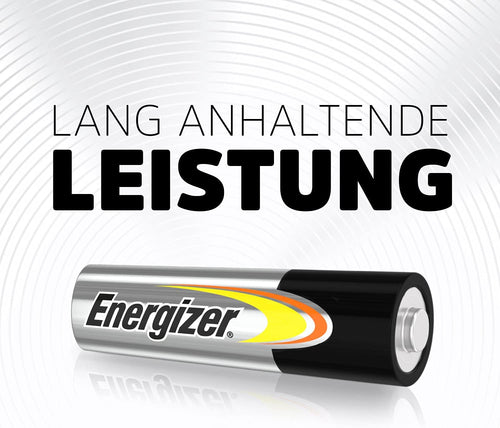 Energizer Alkaline Power - AA Batteries (16 Pack) - Double A Battery 1.5V - Up To 50% Longer Lasting - For Everyday Devices - 100% Recyclable Packaging - 7 Year Shelf-Life