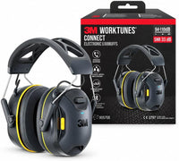 3M WorkTunes Wireless Ear Defenders Bluetooth Noise-Cancelling Built-in Mic ÃÂ¢ÃÂÃÂ 90570E-1