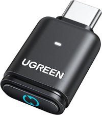 UGREEN Bluetooth 5.3 Adapter for PS5/PS5 Pro/Switch1 2, USB-C Bluetooth Adapter with aptX/aptX HD/aptX Adaptive, Plug & Play, Supports Windows/macOS, PC, Laptop(Audio Only)