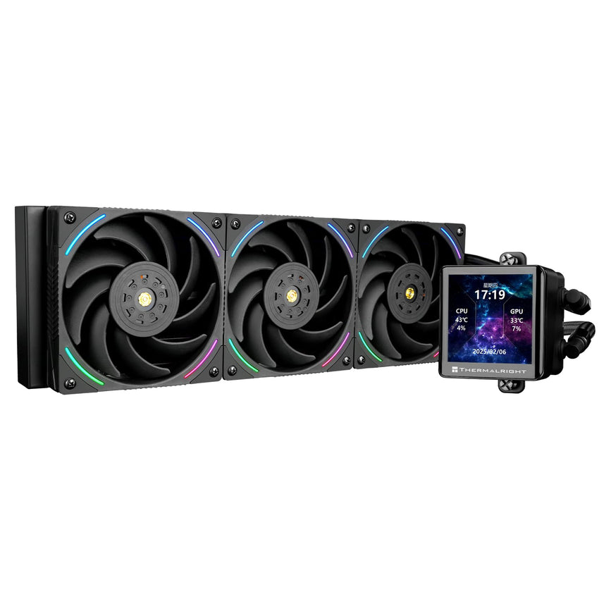 Thermalright Frozen Vision 360 READ DESC Liquid CPU Cooler with 12cm PWM Fan Black