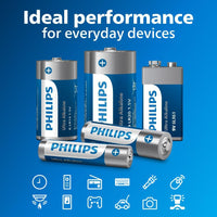 Philips Ultra AAA Alkaline Batteries - Reliable for Remotes, Toys and Small Gadgets, Pack of 40
