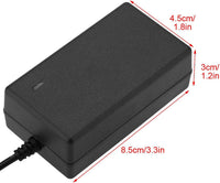 21V 2A AC/DC Power Supply Adapter, 100V-240V Lithium Battery Charger Converter 5.5 x 2.5mm Tip, Safe Drills Power Tools Battery Charger, Fast for Charging(UK) (2)