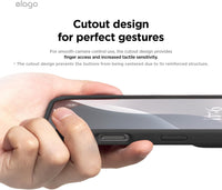 elago Compatible with iPhone 16 Case, Premium Liquid Silicone Case, Full Body Protective Cover, Shockproof, Slim Phone Case, Anti-Scratch Soft Microfiber Lining, 6.1 inch (Black)