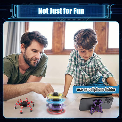 12PCS Deformable Robot Fidget Spinner Toy â Stress Relief for Kids & Adults