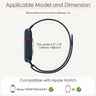 Original BLACK Milanese Loop Compatible with Apple Watch Straps 38mm 40mm 41mm 42mm 44mm 45mm 46mm 49mm Women & Men, Magnetic Clasp Adjustable Metal Bands for iWatch Series 10 9 8 7 6 5 4 3 2 1,Ultra,SE