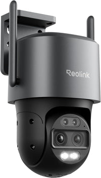 Reolink 4K Dual-Lens PTZ Outdoor Security Camera 6x Hybrid Zoom Auto-Tracking â Grey