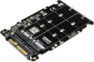 M.2 NVMe (Key M/B) to U.2 SFF-8639 Adapter