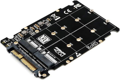 M.2 NVMe (Key M/B) to U.2 SFF-8639 Adapter