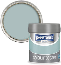 Johnstone's Paint Tester Emulsion Vintage Duck Egg Easy Apply Fast Dry â 75ml
