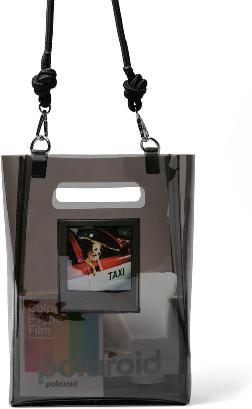 Polaroid Recycled TPU Bucket Bag - Black