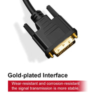 UPGROW USB-C to DVI Cable - 4K@30Hz Thunderbolt to DVI Cable, 6FT USB Type-C to DVI Female, Support 2017-2020 MacBook Pro, Surface Book 2, Dell XPS 13, Galaxy S10