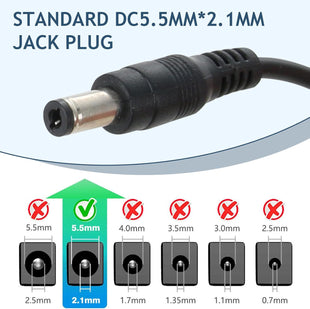 Universal AC/DC Power Supply Adapter 12V 2A UK Converter Adaptor 100-240V 50/60HZ Plug 5.5mm x 2.1mm for Led Strips Lights Audio/Video LCD Wireless Router Security Camera Monitor ADSL Cats WIFI IP