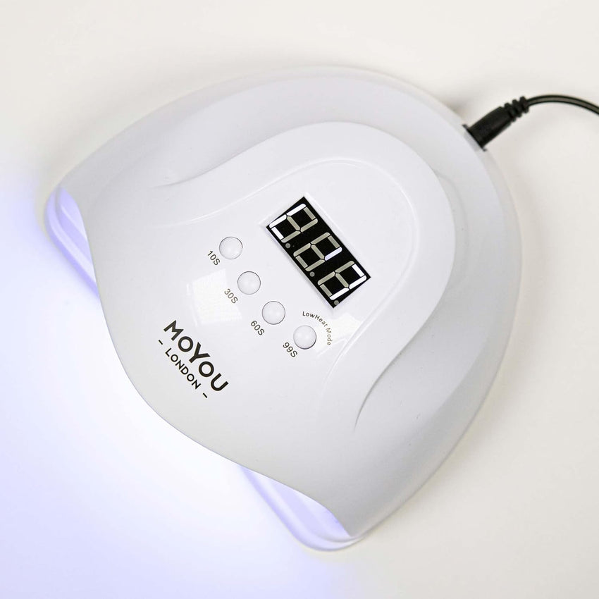MOYOU LONDON 6W UV LED Nail Lamp Fast Curing Nail Dryer 4 Timer Settings Auto Sensor USB