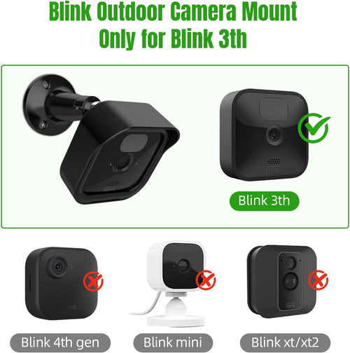 Outdoor Camera Mount Adjustable 360Â° Protective Cover 5 Pack â For Blink Camera