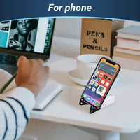 Daffodil IPC410 Folding Tablet Phone Holder for iPhone, Samsung, Huawei, Xiaomi, OnePlus, Pixel, Redmi, Sony, LG, Oppo and Other Mobile Phones