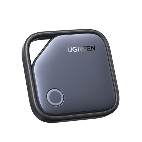 UGREEN FineTrack Compatible with Apple Find My (iOS only), Tracker Tag with 2-Year Replaceable Battery, 80dB Alarm Volume, Bluetooth Finder and Locator for Keys, Wallet, Luggage, Suitcase and More