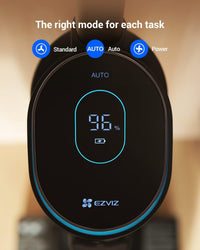 EZVIZ Cordless Wet-Dry Vacuum Cleaner, Sweep & Mop, Self-Cleaning, Anti-Bacteria, Anti-Odor, Clean up to 200mÂ², Ozone Sterilization Air-Dry, Stain Sensing, Dual-Tank, LED, Safe for Pet (RH2)
