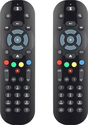 Replacement Remote Control Compatible with All Sky Q Box, Sky Q TV Box, Mini, INCL Batteries (Non-Touch, No Voice Control)