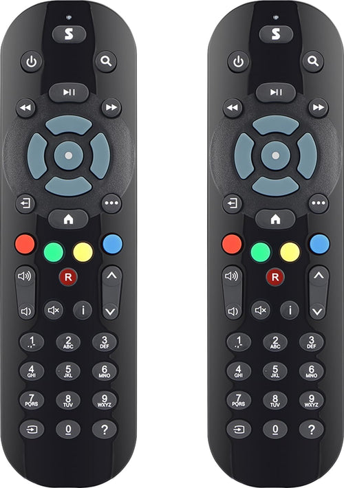 Replacement Remote Control Compatible with All Sky Q Box, Sky Q TV Box, Mini, INCL Batteries (Non-Touch, No Voice Control)