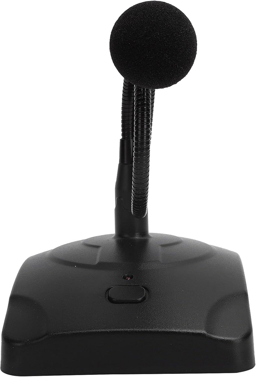 Gooseneck Conference Microphone Desktop Capacitive Push to Talk with 5m XLR Cable Wired