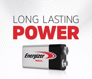 Energizer MAX Alkaline 9V Batteries, Pack of 3
