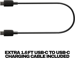 Skullcandy Crusher Evo Wireless Bluetooth Headphones with Multi-Sensory Bass and Charging Cable, Noise Isolating Over-Ear Fit, Up to 40 Hours Battery, Microphone for iPhone Android - True Black