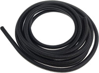 Black 5M Length Flexible Corrugated Bellow Conduit Protective Tube Pipe Hose Sleeve for Carï¼Garden,Office Electric Wiring 7mm*10mm â¦